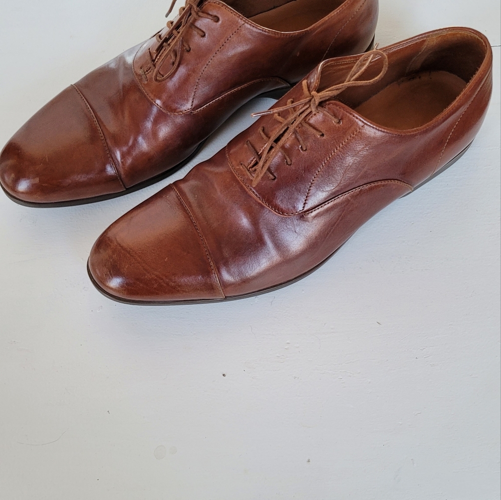 Paul Smith mens tan Oxford shoes